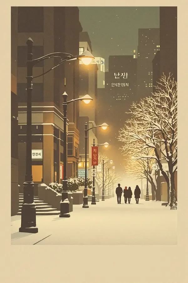 首尔的雪 - 奇米影视亚洲春色 首尔的雪 电影海报