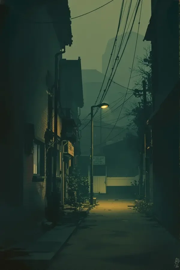 夜巷 - 奇米影视亚洲春色 夜巷 电影海报